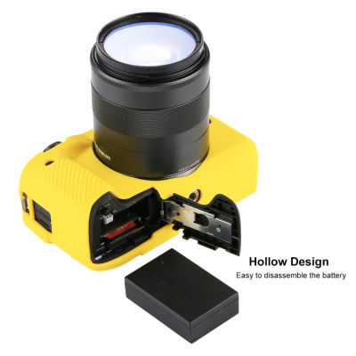 PULUZ silikonové pouzdro pro Canon EOS M3 (žlutá)