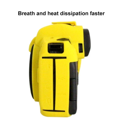 PULUZ silikonové pouzdro pro Canon EOS R (žluté)