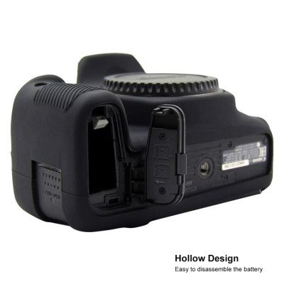 PULUZ silikonové pouzdro pro Canon EOS 800D (černé)