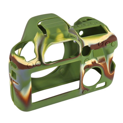 PULUZ silikonové pouzdro pro Canon EOS 6D (maskáč)