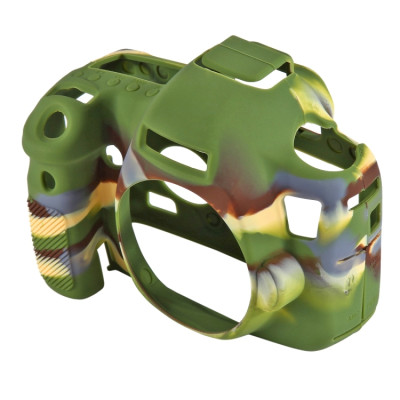 PULUZ silikónové puzdro pre Canon EOS 6D (kamufláž)