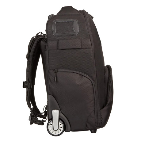 Foto batoh, velká brašna, kolečka, teleskopická rukojeť 55x35x19 cm