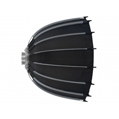 Parabolický hlboký softbox 70 cm, rýchle skladanie s voštinou, adaptér Bowens