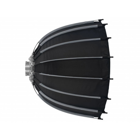 Parabolický hlboký softbox 70 cm, rýchle skladanie s voštinou, adaptér Bowens