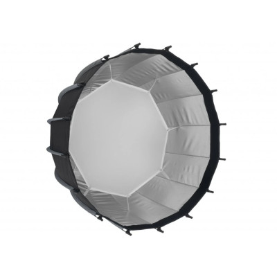 Parabolický hlboký softbox 70 cm, rýchle skladanie s voštinou, adaptér Bowens