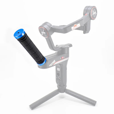 Hliníková rukojeť ke stabilizátoru, fotoaparátu, kameře a jiné - WB-135 Black