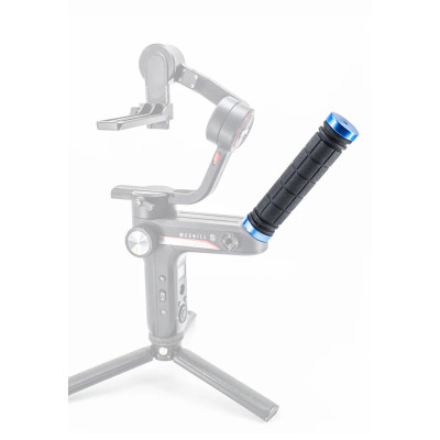 Hliníková rukoväť pre stabilizátor, fotoaparát, kameru a ďalšie - WB-135 modrá