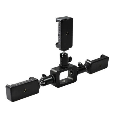 Trojitý držiak telefónu s mini guľovými hlavami TMK001