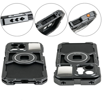 Hliníkové pouzdro, klec VRIG Claw pro iPhone 14 Pro Max