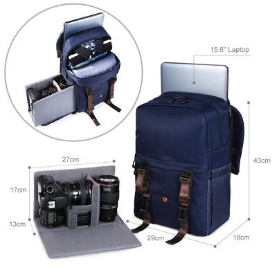 Foto batoh K&F Concept ( tmavě modrý )