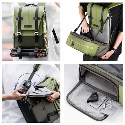 Foto batoh K&F Concept BETA [zelená]