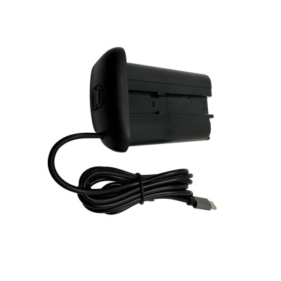 Dummy baterie DR-E19 / E4 A  pro Canon  Eos 1D Cx Markiii Iv 1DX 1D3 1D4 1Ds