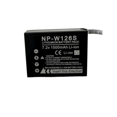 Atrapa batérie DB W126S pre Fuji X-A1, X-A2, X-A3, X-E1, X-E2, X-M1, X-Pro, X-T1, X-T2, X-T10, HS33EXR, HS35EXR, HS50EXR