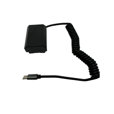 Dummy baterie DB FZ100 A  pro Sony A7 IV, III, A7R III, A9, ILCE-9, ILCE-A7M3, ILCE-A7RM3