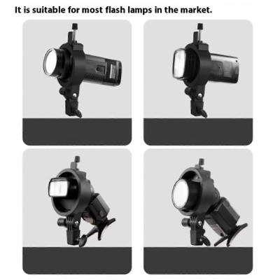 Triopo TR-07C rukojeť, držák blesku pro chycení softboxu na stativ