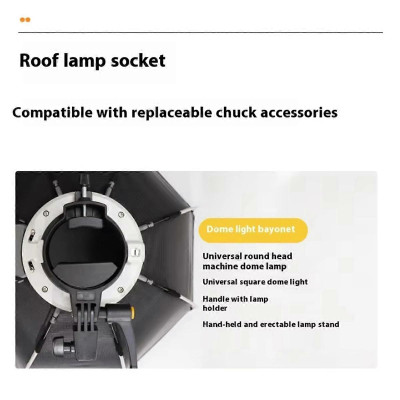 Triopo TR-07C rukoväť, držiak blesku pre statív softbox