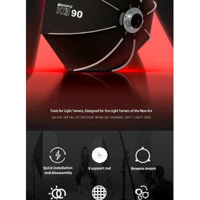 copy of Softbox Triopo K3-90 + voština ( grid )