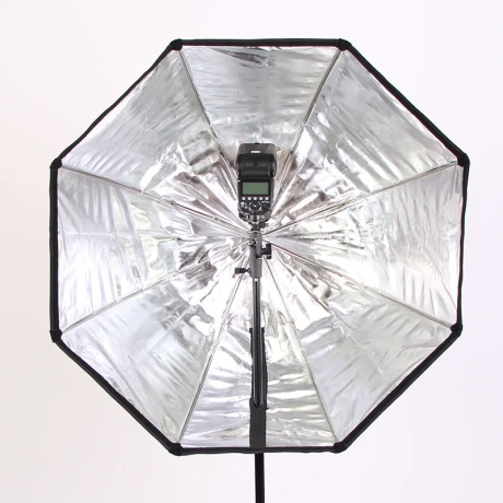 Dáždnikový softbox 95 cm s voštinou