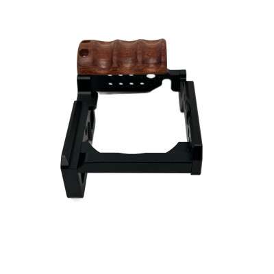 Klietka na fotoaparát Sony ZV-E10 s drevenou rukoväťou