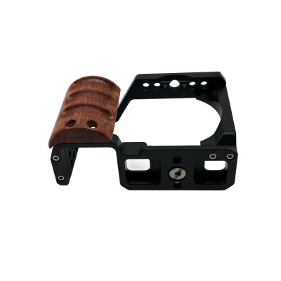 Klietka na fotoaparát Sony ZV-E10 s drevenou rukoväťou