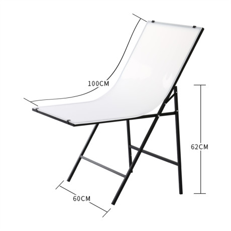 Skladací fotostôl 60 x 100 cm, FS60*100