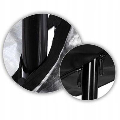 Dáždnik softbox čierny 60 x 90 cm