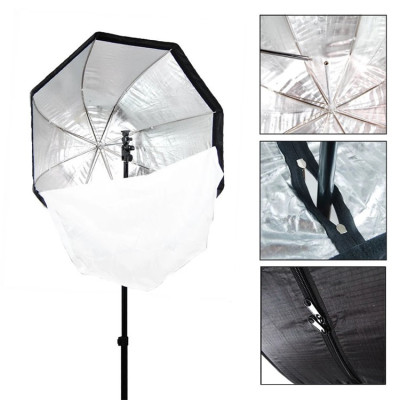 Dáždnik softbox 120 cm osemhranný