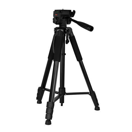 D890H Statív pre mobilný telefón a fotoaparát, čierny 182 cm