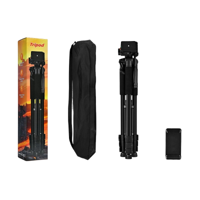 F170T Stativ pro mobil a fotoaparát, kameru černý 168 cm