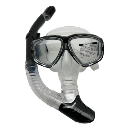 Potápačská súprava, potápačské okuliare + šnorchel čierna