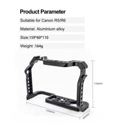Klec pro fotoaparát Canon EOS R5/R6