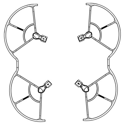 Sunnylife A3-KC680 DJI Air 3 Kryt vrtule