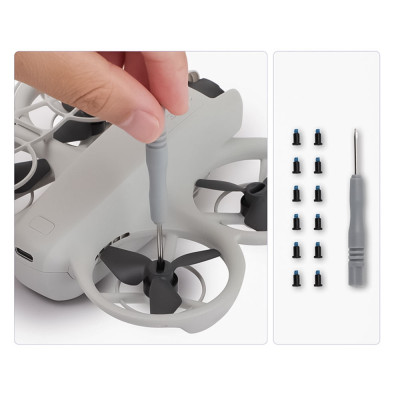 Sunnylife 2016S Pár vrtúľ pre DJI NEO [2ks/ oranžová]