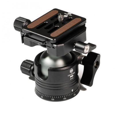 Genesis Base C3 Kit modrý + BH-34 - Fotografický karbonový stativ s kulovou hlavou a brašnou