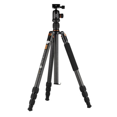 Genesis Base C3 Kit oranžový + BH-36 - Fotografický karbonový stativ s kulovou hlavou a brašnou