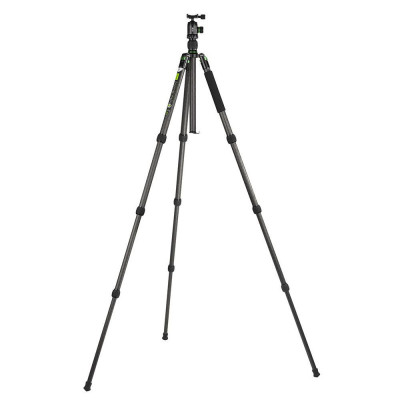 Genesis Base C3 Kit green + BH-34 - Fotografický karbónový statív s guľovou hlavou a taškou