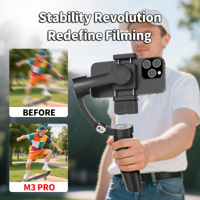3-osový gimbalový stabilizátor M3 AI pre mobilný telefón
