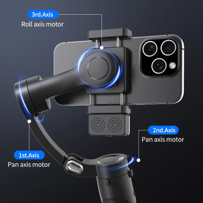 3-osový gimbalový stabilizátor M3 AI pre mobilný telefón