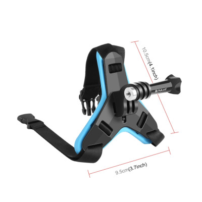 PULUZ PU579 Držák na helmu pro  GoPro, DJI Osmo a jiné akční kamery