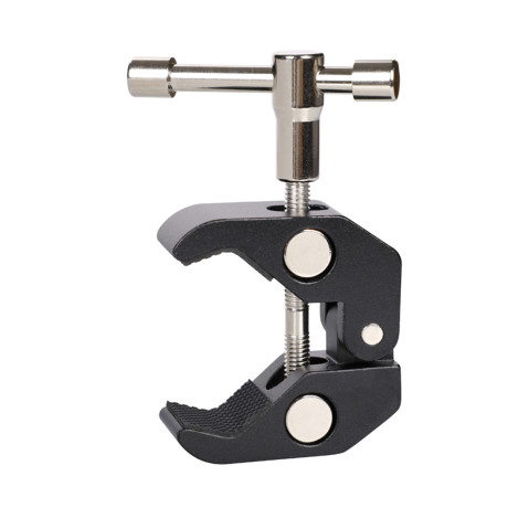 Super svorka se závitem 1/4 a 3/8 pro fotografování, monitor fotoaparátu, LED světlo, deštníky