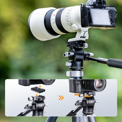 Hlava statívu K&F Concept FH-01