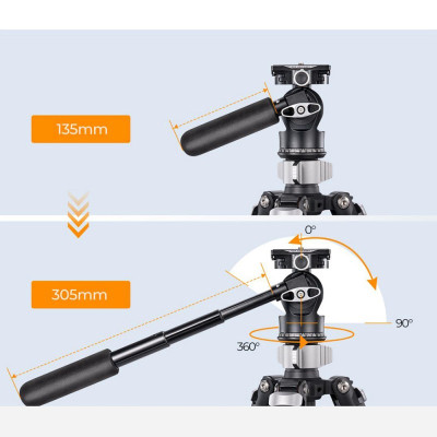 K&F Concept stativová hlava FH-01