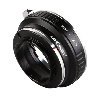 Canon EF bajonetový adaptér [objektív] - Micro 4/3 [telo] K&F Concept