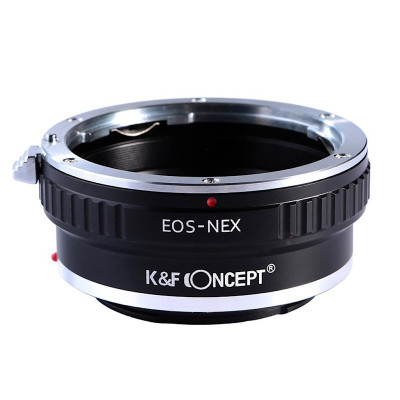 Bajonetový adaptér Canon EF [objektív] - Sony E-mount [telo] K&F Concept