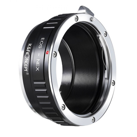 Bajonetový adaptér Canon EF [objektív] - Sony E-mount [telo] K&F Concept