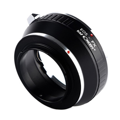 Canon EF bajonetový adaptér [objektiv] – Fuji FX [tělo] K&F Concept