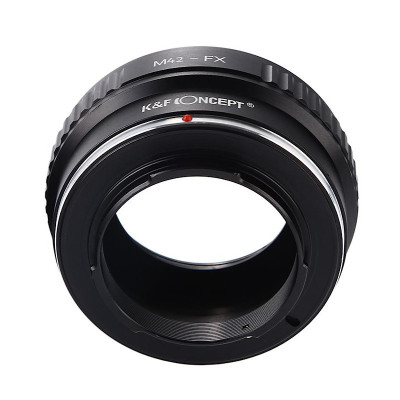 M42 bajonetový adaptér [objektiv] – Fuji FX [tělo] K&F Concept PRO