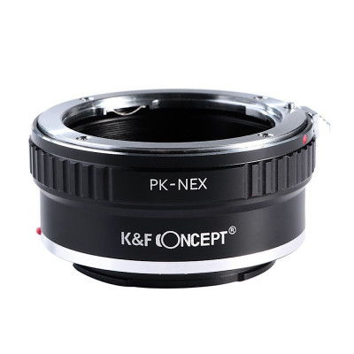Adaptér bajonetu Pentax K [objektív] - Sony NEX E-mount [telo] K&F Concept