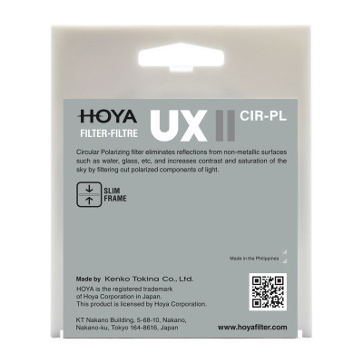 Filter Hoya UX II CIR-PL 49 mm