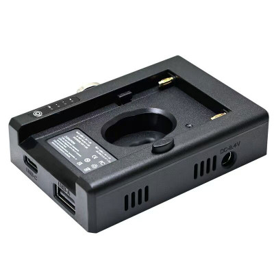 NP-F Multifunkční bateriový adaptér, pro napájení fotoaparátu a příslušenství.